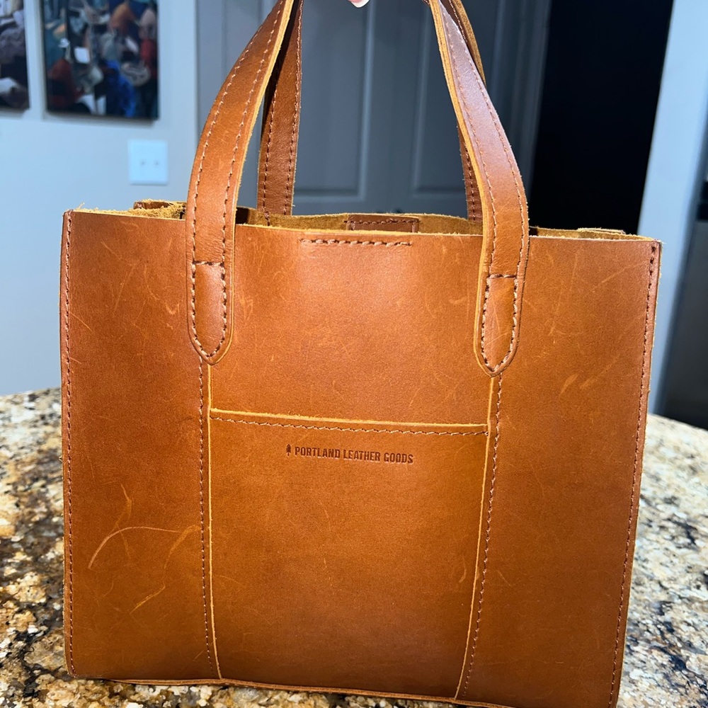 Portland leather good Lola tote